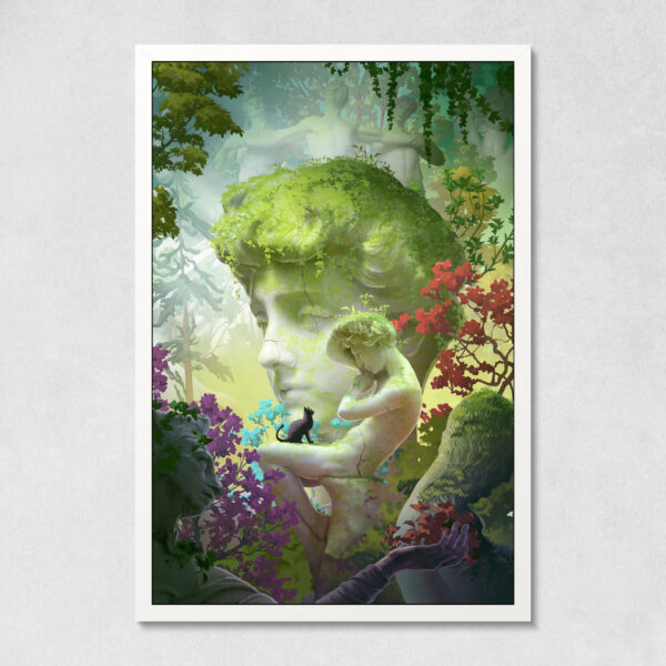 Картина на холсте: Хранитель сада - интернет магазин картин 47art.ru