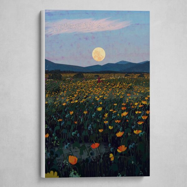 Картина на холсте: Лунные Цветы - интернет магазин картин 47art.ru