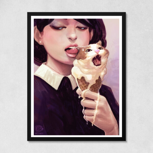 Картина на холсте: Мороженое - интернет магазин картин 47art.ru